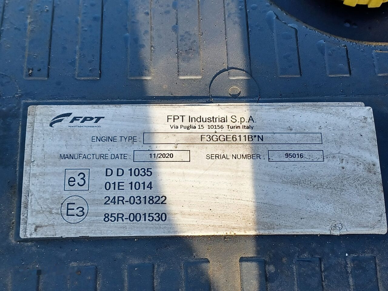 IVECO F3GGE611B*N IVECO truck - Motor voor Vrachtwagen: afbeelding 1 IVECO F3GGE611B*N IVECO truck - Motor voor Vrachtwagen: afbeelding 1