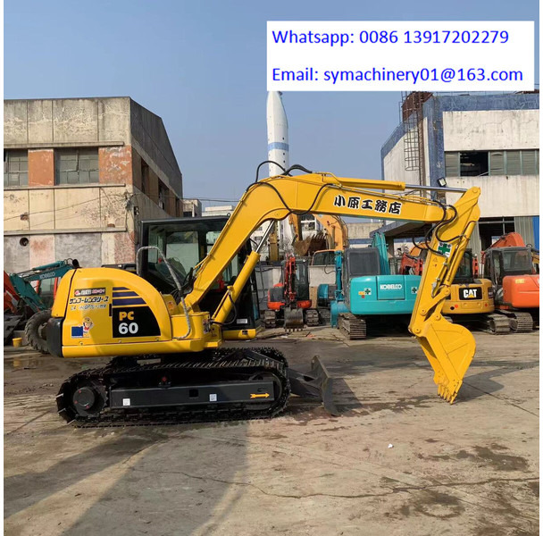 Komatsu PC60-8 - Minigraafmachine: afbeelding 4 Komatsu PC60-8 - Minigraafmachine: afbeelding 4