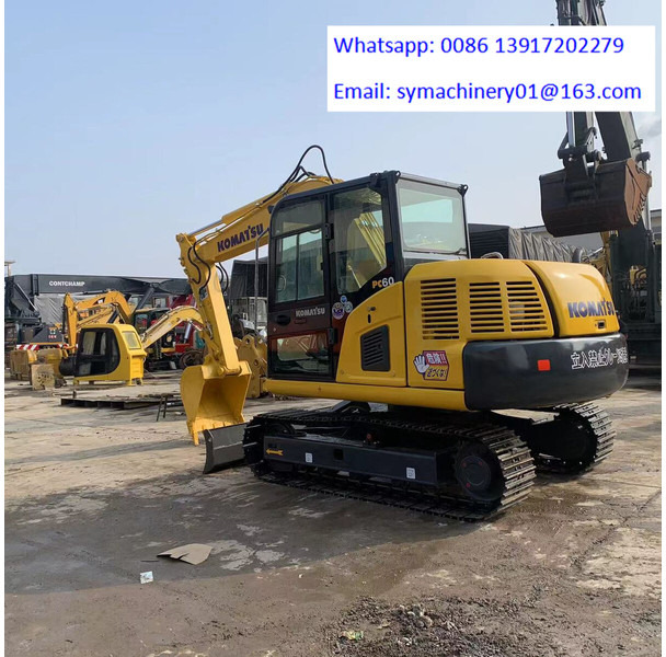 Komatsu PC60-8 - Minigraafmachine: afbeelding 3 Komatsu PC60-8 - Minigraafmachine: afbeelding 3