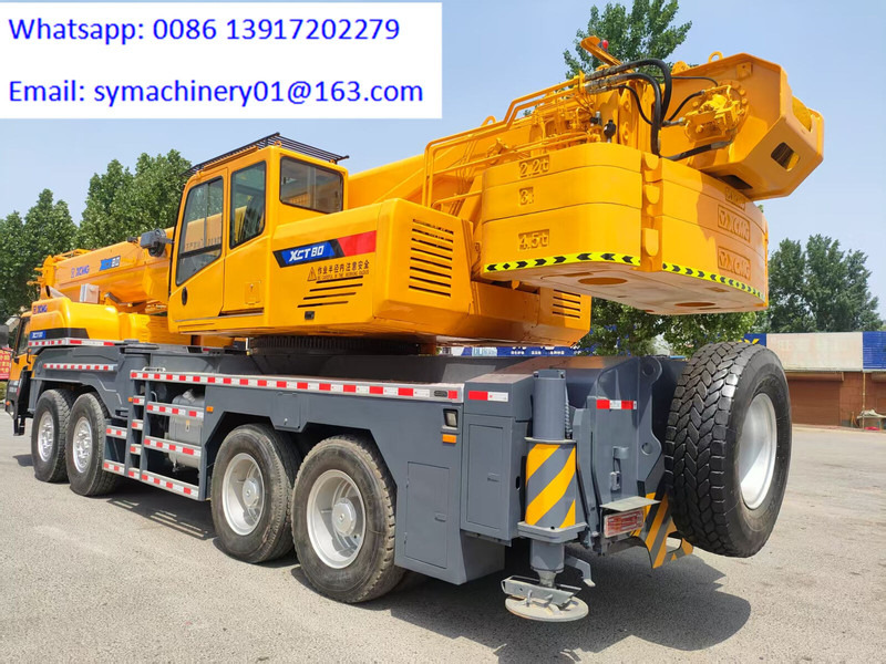 XCMG XCT80 XCMG 80 tons - Alle terrein kraan: afbeelding 4 XCMG XCT80 XCMG 80 tons - Alle terrein kraan: afbeelding 4