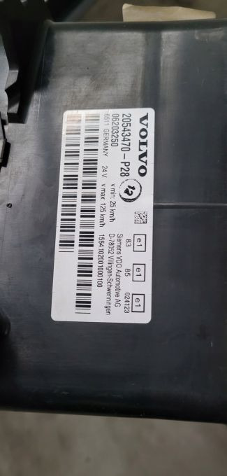 LICZNIK VOLVO FH FM 20543470 - Instrumentenpaneel voor Vrachtwagen: afbeelding 2 LICZNIK VOLVO FH FM 20543470 - Instrumentenpaneel voor Vrachtwagen: afbeelding 2