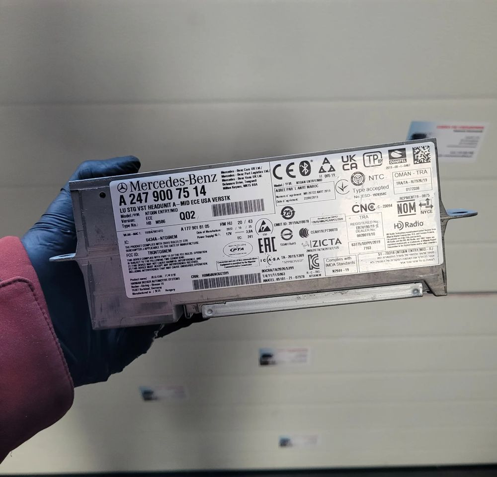 STEROWNIK KOMPUTER MERCEDES A2479007514 - Elektrisch systeem voor Vrachtwagen: afbeelding 1 STEROWNIK KOMPUTER MERCEDES A2479007514 - Elektrisch systeem voor Vrachtwagen: afbeelding 1