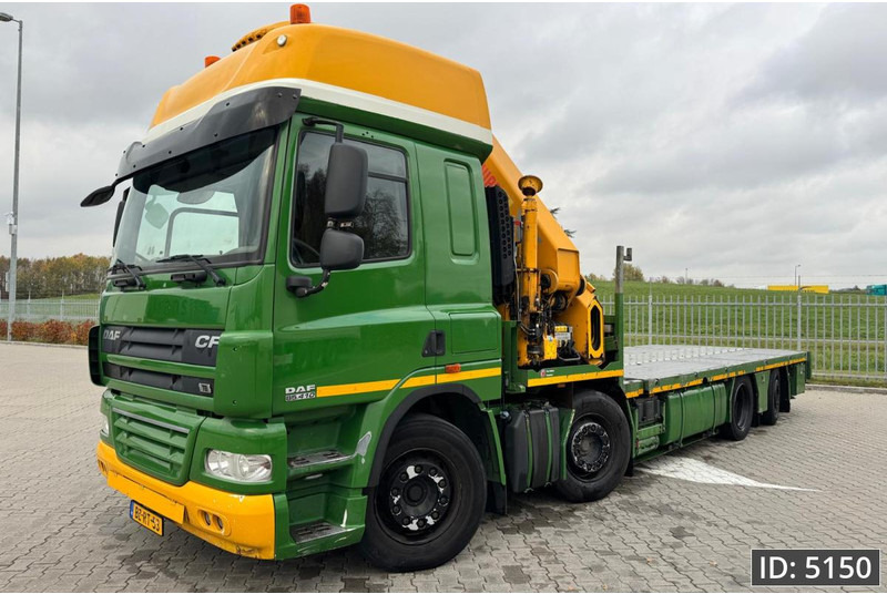 DAF CF 85.410 SC, Euro 5, 8x2 / Hiab 422 EP5 + Radio / 5x extendable - Kraanwagen: afbeelding 2 DAF CF 85.410 SC, Euro 5, 8x2 / Hiab 422 EP5 + Radio / 5x extendable - Kraanwagen: afbeelding 2