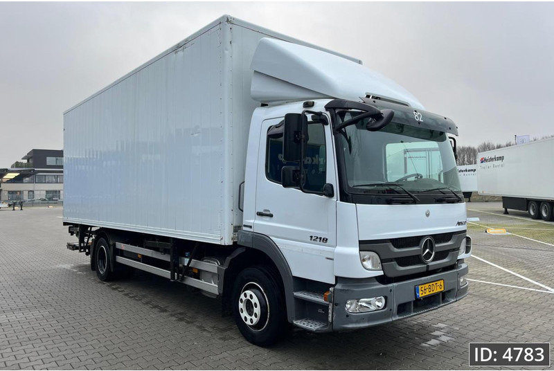 Mercedes-Benz Atego 1218 Day Cab, Euro 5, BDF / EPS automatic / standklima / DHOLLANDIA 2000KG - Containertransporter/ Wissellaadbak vrachtwagen: afbeelding 4 Mercedes-Benz Atego 1218 Day Cab, Euro 5, BDF / EPS automatic / standklima / DHOLLANDIA 2000KG - Containertransporter/ Wissellaadbak vrachtwagen: afbeelding 4