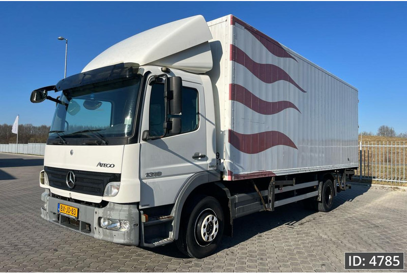 Mercedes-Benz Atego 1318 Day Cab, Euro 5, BDF / EPS automatic / DHOLLANDIA 2000KG - Containertransporter/ Wissellaadbak vrachtwagen: afbeelding 1 Mercedes-Benz Atego 1318 Day Cab, Euro 5, BDF / EPS automatic / DHOLLANDIA 2000KG - Containertransporter/ Wissellaadbak vrachtwagen: afbeelding 1