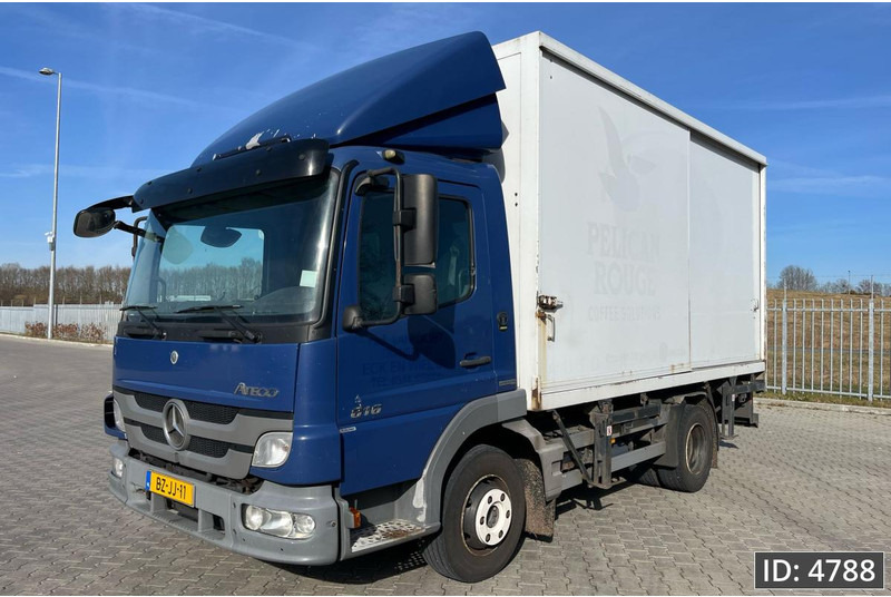 Mercedes-Benz Atego 816 Day Cab, Euro 5, BDF / EPS automatic / standklima / Hydraulic system - Containertransporter/ Wissellaadbak vrachtwagen: afbeelding 1 Mercedes-Benz Atego 816 Day Cab, Euro 5, BDF / EPS automatic / standklima / Hydraulic system - Containertransporter/ Wissellaadbak vrachtwagen: afbeelding 1