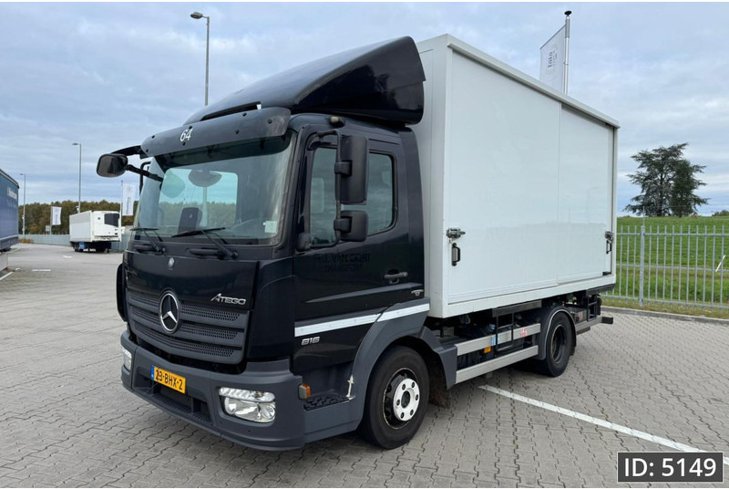 Mercedes-Benz Atego 816 Day Cab, Euro 6, BDF / Automatic / standklima / Hydraulic system - Containertransporter/ Wissellaadbak vrachtwagen: afbeelding 1 Mercedes-Benz Atego 816 Day Cab, Euro 6, BDF / Automatic / standklima / Hydraulic system - Containertransporter/ Wissellaadbak vrachtwagen: afbeelding 1