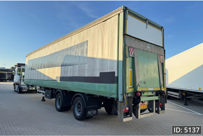 Pacton TBD.2 / DHOLLANDIA 2500kg / Steering axle - Schuifzeiloplegger: afbeelding 2 Pacton TBD.2 / DHOLLANDIA 2500kg / Steering axle - Schuifzeiloplegger: afbeelding 2
