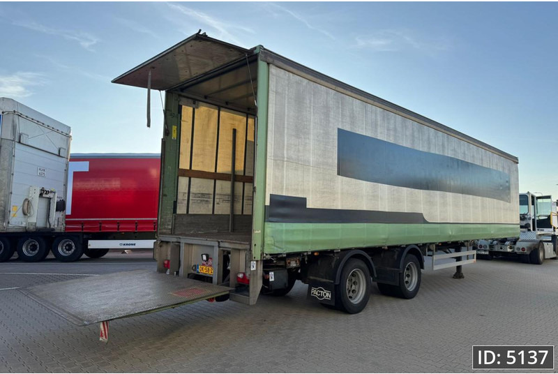 Pacton TBD.2 / DHOLLANDIA 2500kg / Steering axle - Schuifzeiloplegger: afbeelding 3 Pacton TBD.2 / DHOLLANDIA 2500kg / Steering axle - Schuifzeiloplegger: afbeelding 3