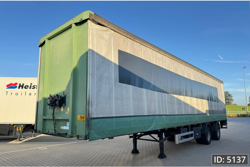 Pacton TBD.2 / DHOLLANDIA 2500kg / Steering axle - Schuifzeiloplegger: afbeelding 1 Pacton TBD.2 / DHOLLANDIA 2500kg / Steering axle - Schuifzeiloplegger: afbeelding 1