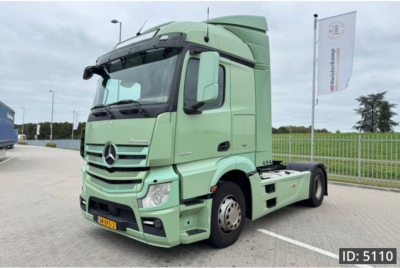Mercedes-Benz Actros 1840 StreamSpace, Euro 6, / Fridge - Trekker: afbeelding 1 Mercedes-Benz Actros 1840 StreamSpace, Euro 6, / Fridge - Trekker: afbeelding 1