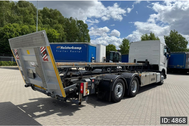 Volvo FH 500 Globetrotter, Euro 6, / 6x2 / Hydraulic body / frame 7.4 m / Tail lift - Containertransporter/ Wissellaadbak vrachtwagen: afbeelding 3 Volvo FH 500 Globetrotter, Euro 6, / 6x2 / Hydraulic body / frame 7.4 m / Tail lift - Containertransporter/ Wissellaadbak vrachtwagen: afbeelding 3