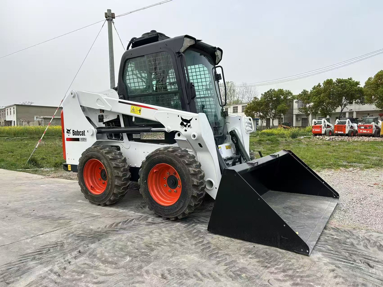 BOBCAT Skid Steer Loader S550 - Schranklader: afbeelding 1 BOBCAT Skid Steer Loader S550 - Schranklader: afbeelding 1