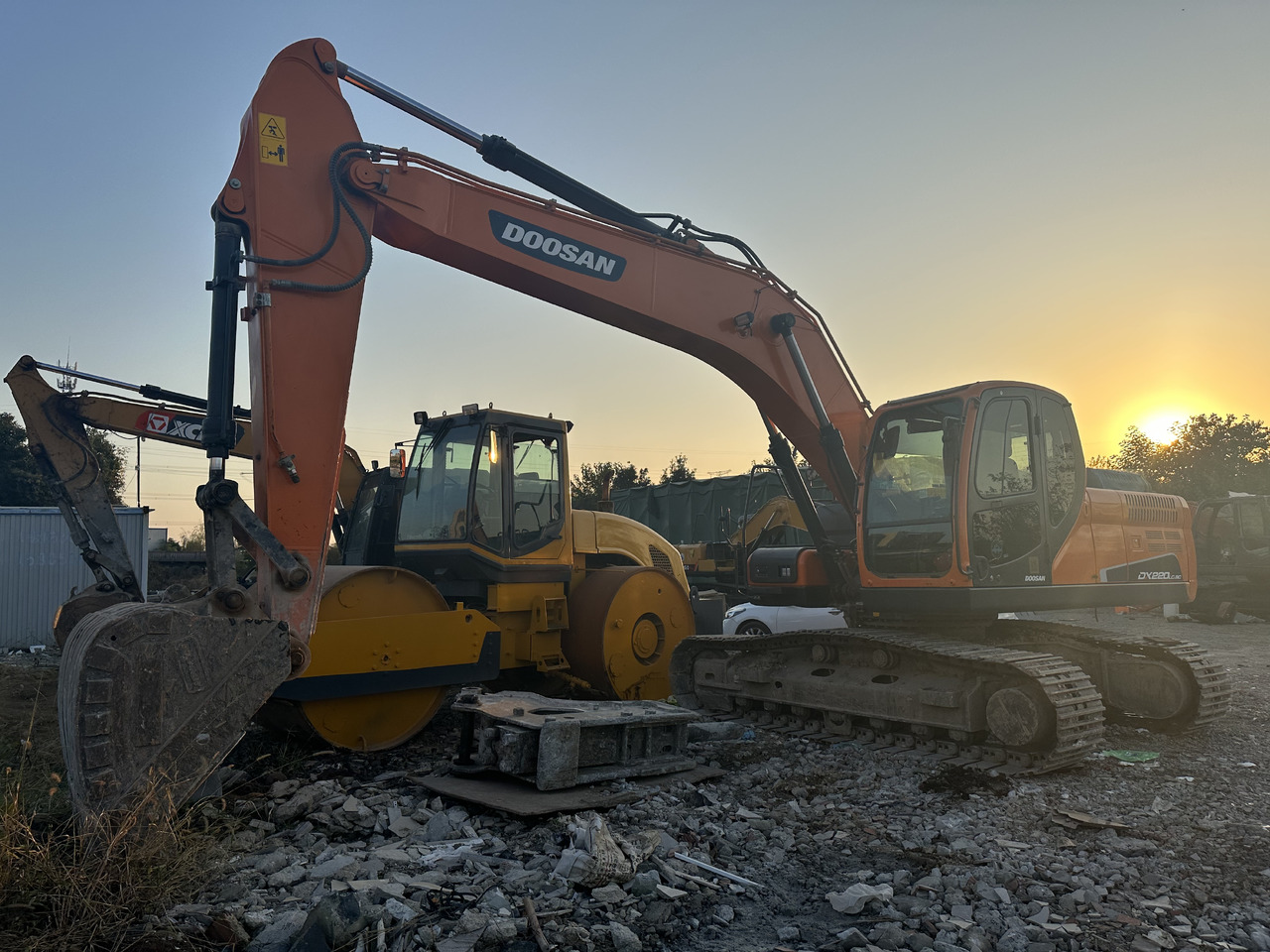 DOOSAN DX220  Crawler Excavator Good Condition - Rupsgraafmachine: afbeelding 5 DOOSAN DX220  Crawler Excavator Good Condition - Rupsgraafmachine: afbeelding 5