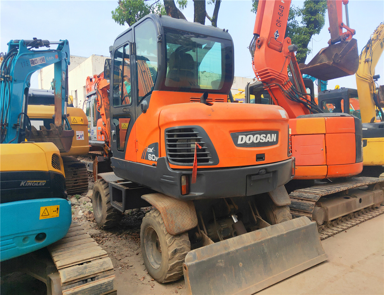 DOOSAN Mini Excavator DX60W Click Here for Discount - Minigraafmachine: afbeelding 2 DOOSAN Mini Excavator DX60W Click Here for Discount - Minigraafmachine: afbeelding 2