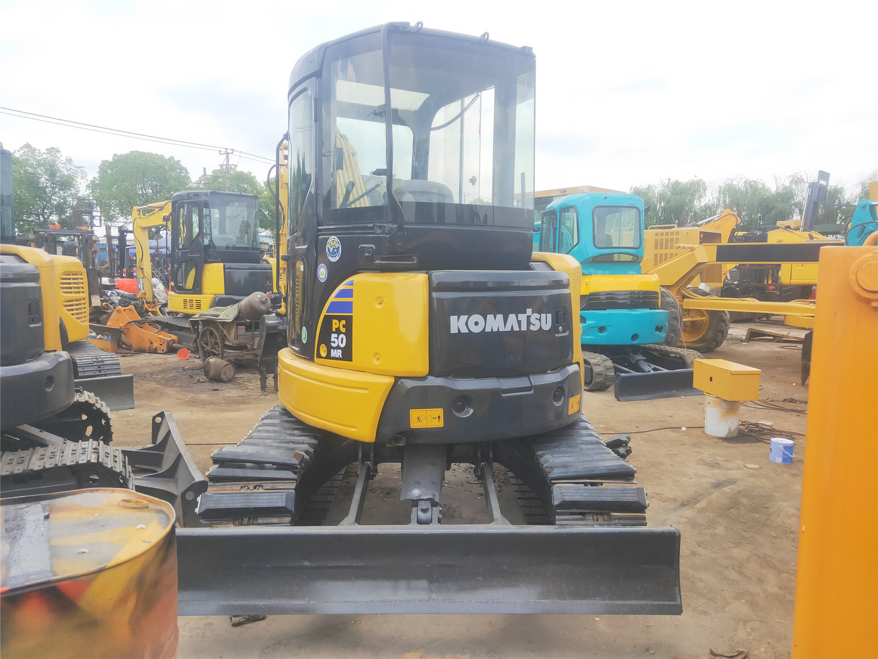 KOMATSU Mini Excavator PC50MR - Minigraafmachine: afbeelding 4 KOMATSU Mini Excavator PC50MR - Minigraafmachine: afbeelding 4