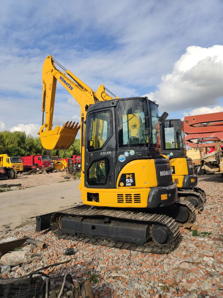 KOMATSU Mini excavator Pc55 - Minigraafmachine: afbeelding 1 KOMATSU Mini excavator Pc55 - Minigraafmachine: afbeelding 1