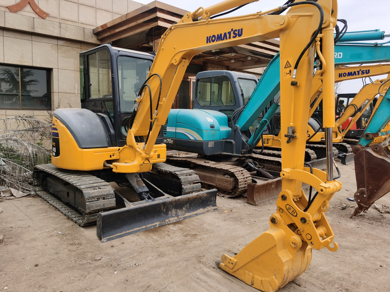 Komatsu Mini Excavator Pc40MR - Minigraafmachine: afbeelding 1 Komatsu Mini Excavator Pc40MR - Minigraafmachine: afbeelding 1