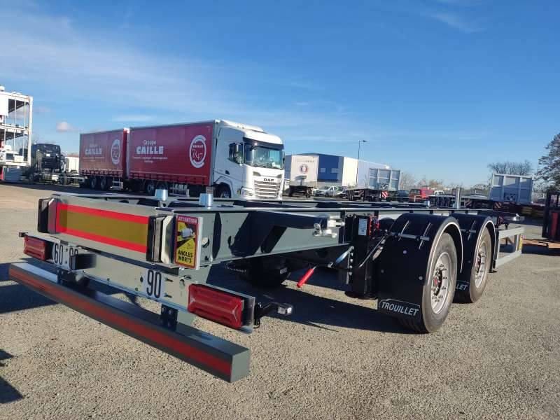 Remorque 2 Essieux 19T PORTE CAISSE MOBILE - Containertransporter/ Wissellaadbak aanhangwagen: afbeelding 3 Remorque 2 Essieux 19T PORTE CAISSE MOBILE - Containertransporter/ Wissellaadbak aanhangwagen: afbeelding 3