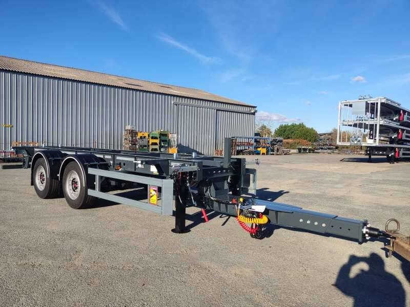 Remorque 2 Essieux 19T PORTE CAISSE MOBILE - Containertransporter/ Wissellaadbak aanhangwagen: afbeelding 1 Remorque 2 Essieux 19T PORTE CAISSE MOBILE - Containertransporter/ Wissellaadbak aanhangwagen: afbeelding 1