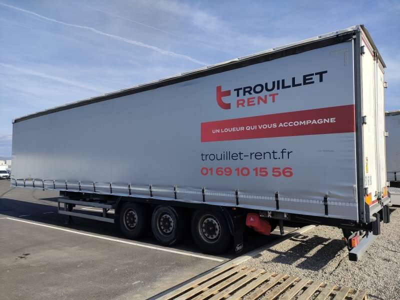 Semi-remorque 3 Essieux 38 TONNES 2 PORTES AR - Schuifzeiloplegger: afbeelding 3 Semi-remorque 3 Essieux 38 TONNES 2 PORTES AR - Schuifzeiloplegger: afbeelding 3