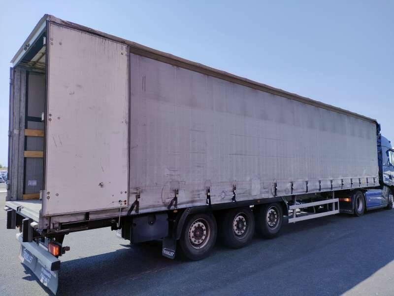 Semi-remorque 3 Essieux 38 TONNES 2 PORTES AR - Schuifzeiloplegger: afbeelding 2 Semi-remorque 3 Essieux 38 TONNES 2 PORTES AR - Schuifzeiloplegger: afbeelding 2