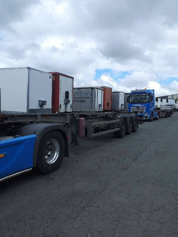 Semi-remorque 3 Essieux 38 TONNES CHARIOT COULISSANT 45 PIEDS - Containertransporter/ Wissellaadbak oplegger: afbeelding 3 Semi-remorque 3 Essieux 38 TONNES CHARIOT COULISSANT 45 PIEDS - Containertransporter/ Wissellaadbak oplegger: afbeelding 3