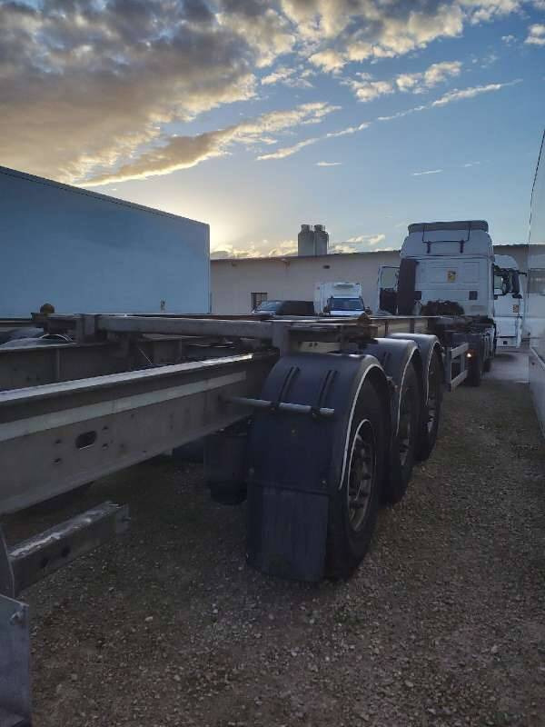 Semi-remorque 3 Essieux 38 TONNES CHARIOT COULISSANT - Containertransporter/ Wissellaadbak oplegger: afbeelding 3 Semi-remorque 3 Essieux 38 TONNES CHARIOT COULISSANT - Containertransporter/ Wissellaadbak oplegger: afbeelding 3