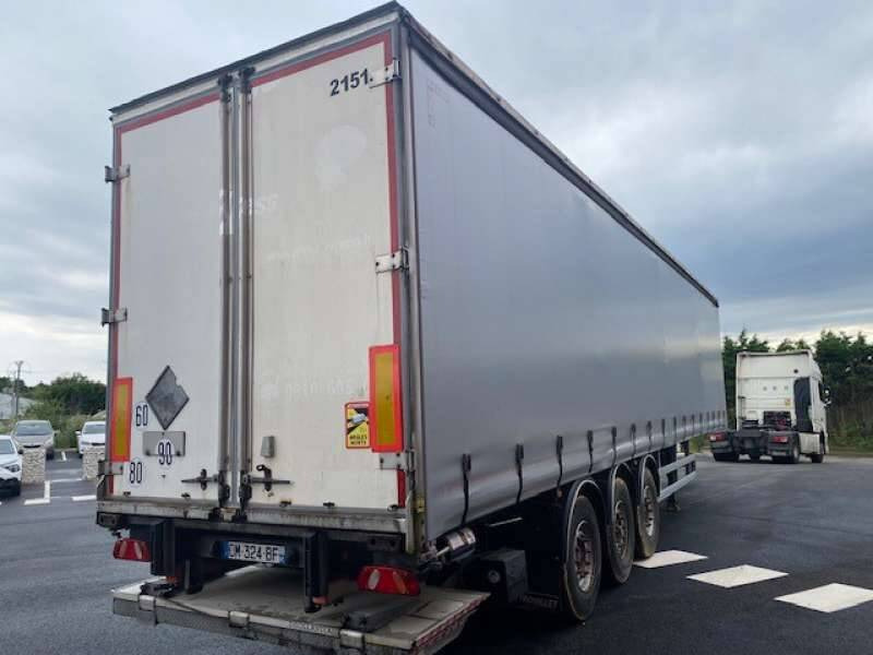 Semi-remorque 3 Essieux 38 TONNES HAYON 2 PORTES AR POLYMAX - Schuifzeiloplegger: afbeelding 2 Semi-remorque 3 Essieux 38 TONNES HAYON 2 PORTES AR POLYMAX - Schuifzeiloplegger: afbeelding 2