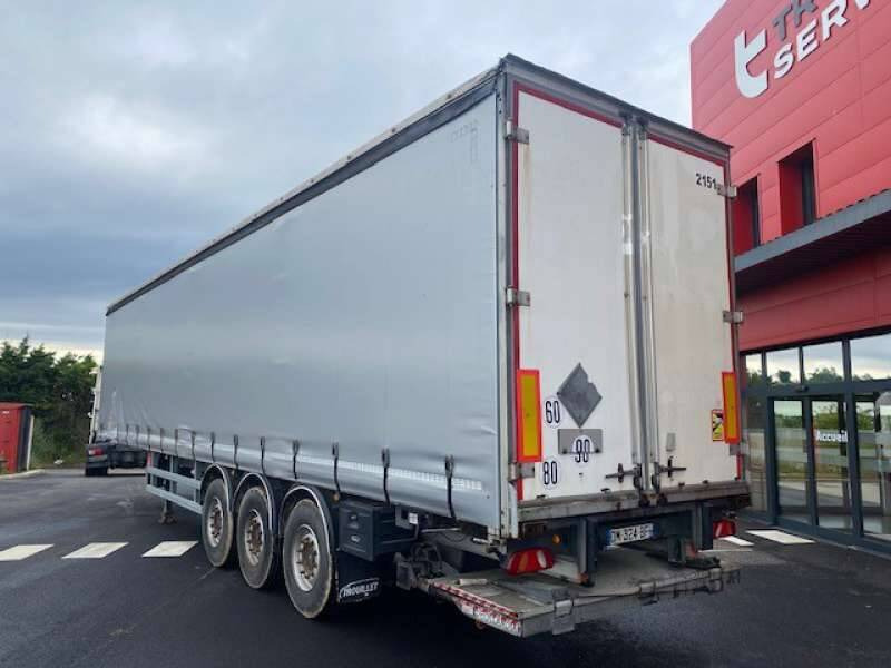 Semi-remorque 3 Essieux 38 TONNES HAYON 2 PORTES AR POLYMAX - Schuifzeiloplegger: afbeelding 3 Semi-remorque 3 Essieux 38 TONNES HAYON 2 PORTES AR POLYMAX - Schuifzeiloplegger: afbeelding 3