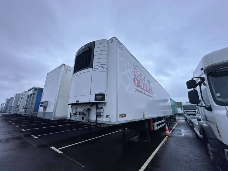 Semi-remorque 3 Essieux 38 TONNES HAYON CAISSE CHEREAU GROUPE CARRIER VECTOR 1950 MT DOUBLE PLANCHER - Koelwagen oplegger: afbeelding 4 Semi-remorque 3 Essieux 38 TONNES HAYON CAISSE CHEREAU GROUPE CARRIER VECTOR 1950 MT DOUBLE PLANCHER - Koelwagen oplegger: afbeelding 4