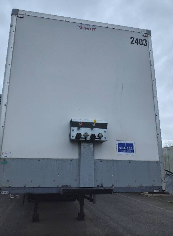 Semi-remorque 3 Essieux SEMI RECONDITONNEE -38 TONNES PORTE RELEVANTE - Gesloten oplegger: afbeelding 4 Semi-remorque 3 Essieux SEMI RECONDITONNEE -38 TONNES PORTE RELEVANTE - Gesloten oplegger: afbeelding 4