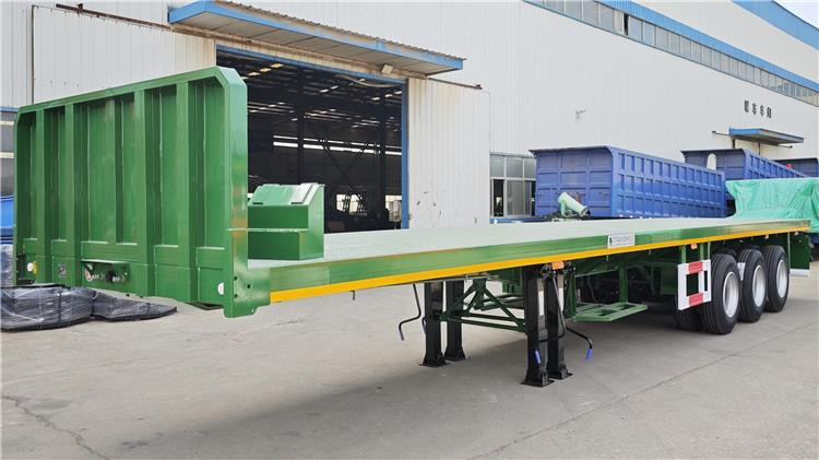 TITAN 2025 New 3 Axle Flatbed Trailer for Sale In Guyana - Chassis oplegger: afbeelding 2 TITAN 2025 New 3 Axle Flatbed Trailer for Sale In Guyana - Chassis oplegger: afbeelding 2