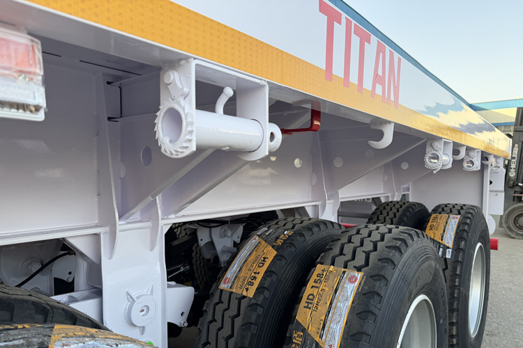 TITAN 2026 New Flatbed Trailers for Sale in Ghana - Vlakke/ Open oplegger: afbeelding 4 TITAN 2026 New Flatbed Trailers for Sale in Ghana - Vlakke/ Open oplegger: afbeelding 4