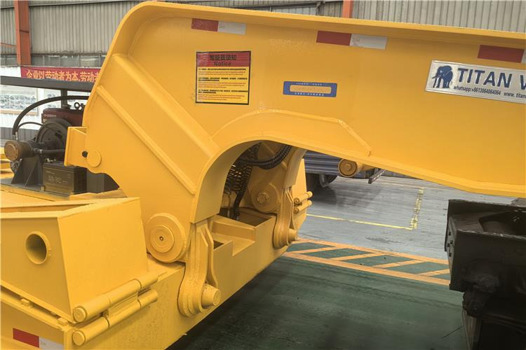 TITAN 4 Axle 100 Ton Removable Gooseneck Trailer for Sale in PNG - Dieplader oplegger: afbeelding 4 TITAN 4 Axle 100 Ton Removable Gooseneck Trailer for Sale in PNG - Dieplader oplegger: afbeelding 4