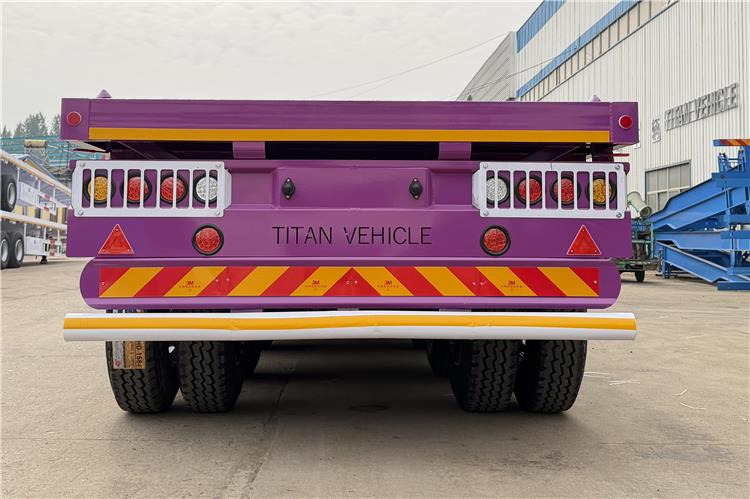 TITAN 4 Axle 40ft Flatbed Semi Trailer for Sale In Guam - Vlakke/ Open oplegger: afbeelding 3 TITAN 4 Axle 40ft Flatbed Semi Trailer for Sale In Guam - Vlakke/ Open oplegger: afbeelding 3