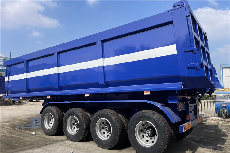 TITAN 4 Axle Dump Semi Trailer for Sale In Zambia - Kipper oplegger: afbeelding 2 TITAN 4 Axle Dump Semi Trailer for Sale In Zambia - Kipper oplegger: afbeelding 2