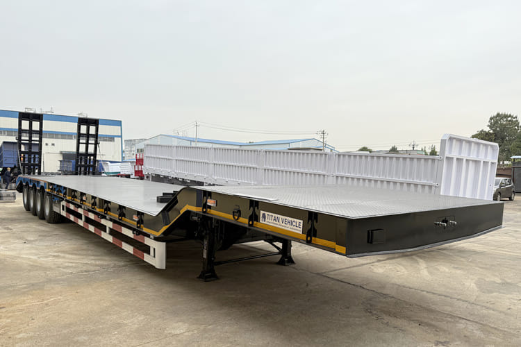TITAN 4 Axle Lowbed Trailer for Sale in Mali - Dieplader oplegger: afbeelding 2 TITAN 4 Axle Lowbed Trailer for Sale in Mali - Dieplader oplegger: afbeelding 2