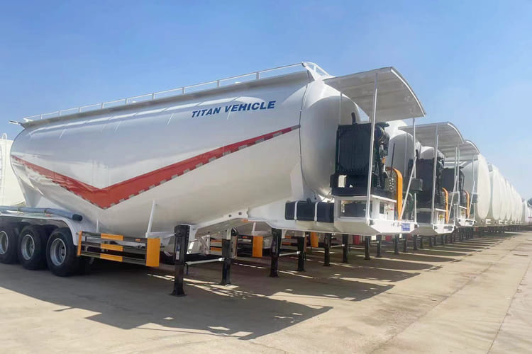 TITAN Cement Bulker Truck for Sale in Zambia - Tankoplegger: afbeelding 3 TITAN Cement Bulker Truck for Sale in Zambia - Tankoplegger: afbeelding 3