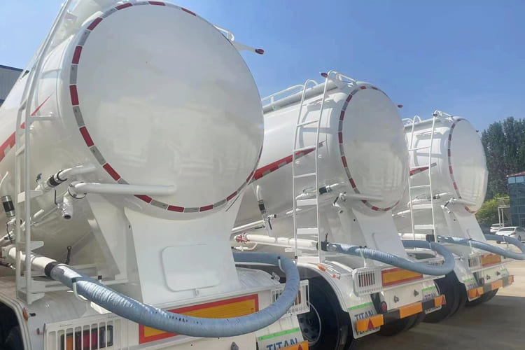 TITAN Cement Bulker Truck for Sale in Zambia - Tankoplegger: afbeelding 4 TITAN Cement Bulker Truck for Sale in Zambia - Tankoplegger: afbeelding 4