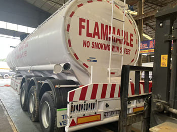TITAN Semi Oil Tanker Trailer for Sale in Kazakhstan - Tankoplegger: afbeelding 5 TITAN Semi Oil Tanker Trailer for Sale in Kazakhstan - Tankoplegger: afbeelding 5