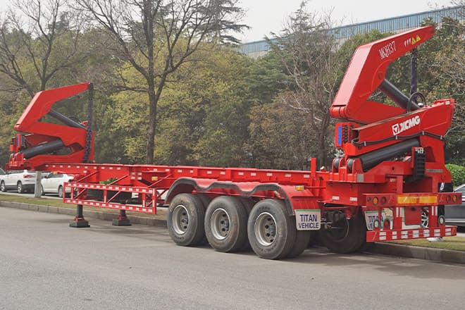 XCMG XCMG 40Ft Container Side Loader for Sale in Costa Rica - Containertransporter/ Wissellaadbak oplegger: afbeelding 2 XCMG XCMG 40Ft Container Side Loader for Sale in Costa Rica - Containertransporter/ Wissellaadbak oplegger: afbeelding 2