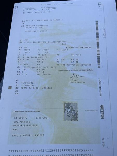 MAN TGS 35.480 - Schuifzeilen vrachtwagen: afbeelding 5 MAN TGS 35.480 - Schuifzeilen vrachtwagen: afbeelding 5