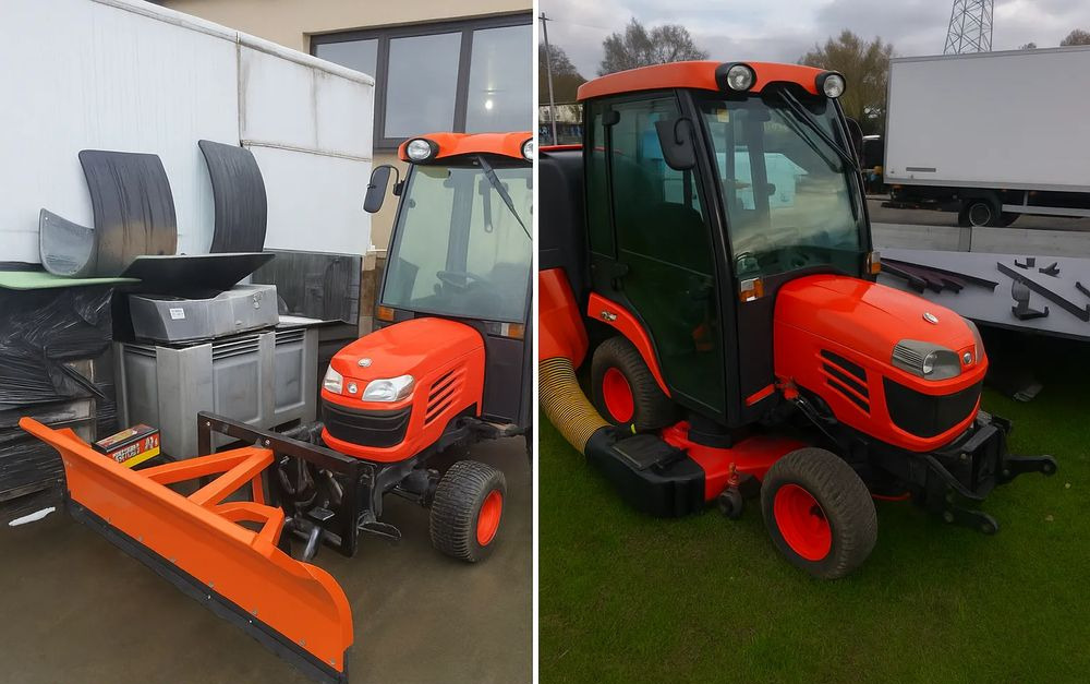 Kubota BX350 4x4 Traktorek komunalny kosiarka pług piaskarka pełen osprzęt - Gemeentelijke tractor: afbeelding 1 Kubota BX350 4x4 Traktorek komunalny kosiarka pług piaskarka pełen osprzęt - Gemeentelijke tractor: afbeelding 1