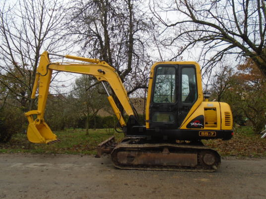 Hyundai R55-7 - Minigraafmachine: afbeelding 1 Hyundai R55-7 - Minigraafmachine: afbeelding 1