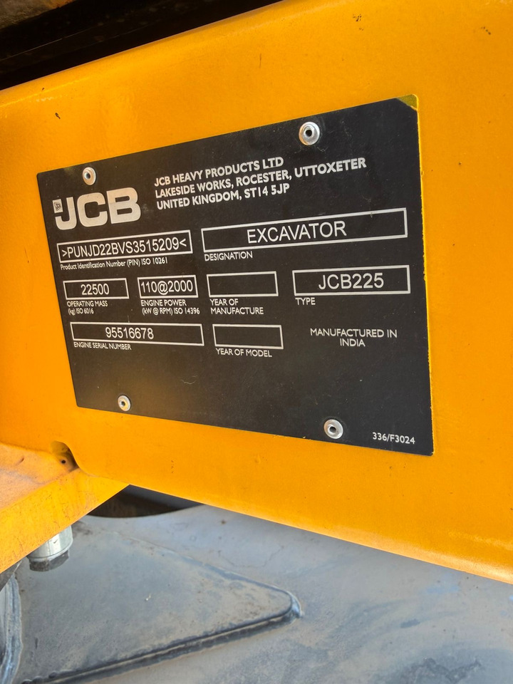 JCB 225 - Graafmachine: afbeelding 3 JCB 225 - Graafmachine: afbeelding 3