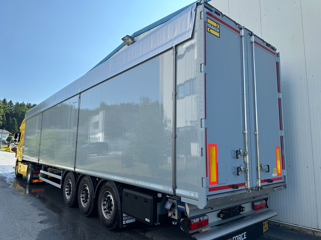 Kraker CF-200ZL Lift 92m³ - Schuifvloer oplegger: afbeelding 4 Kraker CF-200ZL Lift 92m³ - Schuifvloer oplegger: afbeelding 4