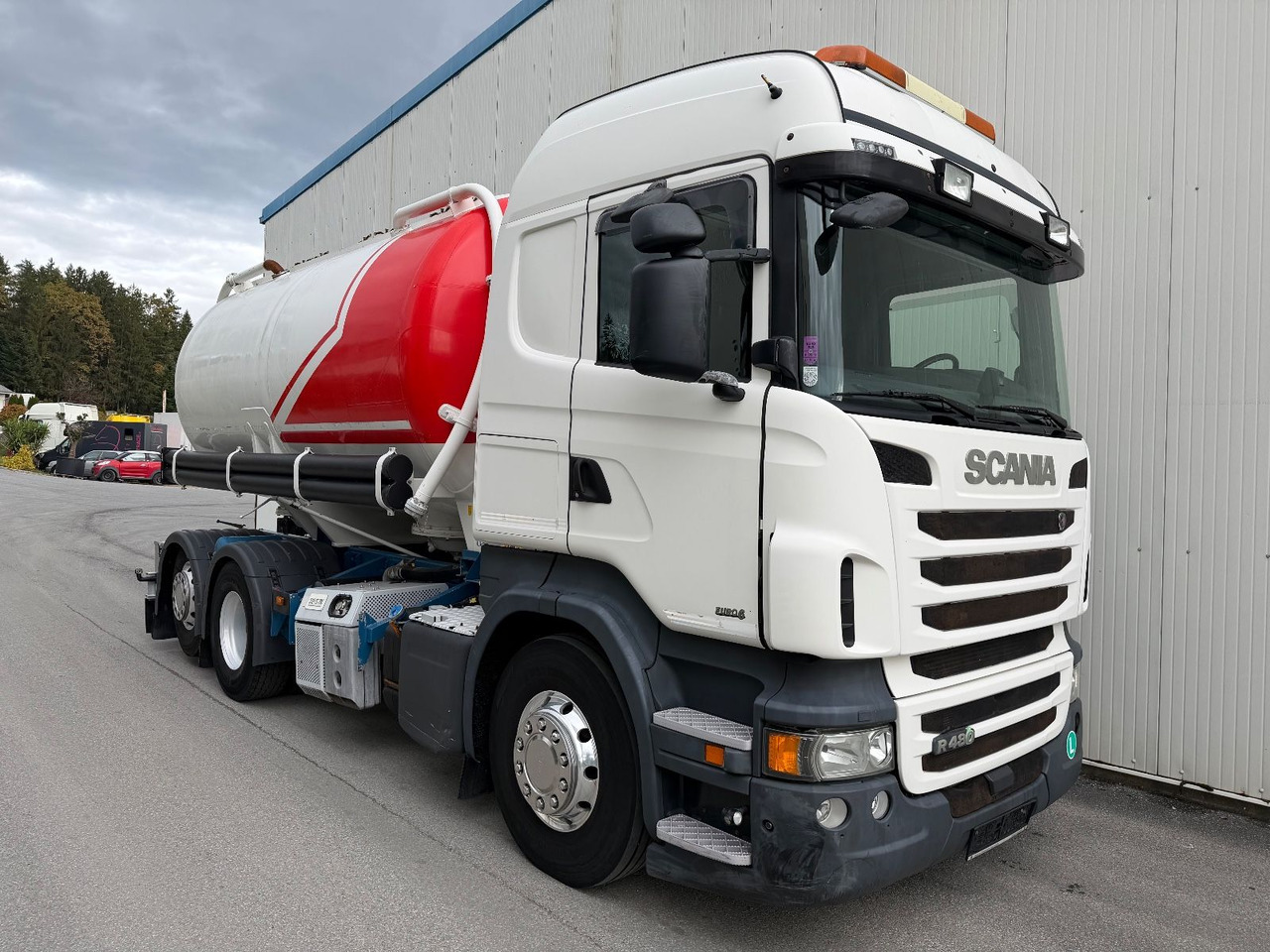 Scania R 480 Opticruise Highline Retarder PTO Standklim - Vacuümwagen: afbeelding 2 Scania R 480 Opticruise Highline Retarder PTO Standklim - Vacuümwagen: afbeelding 2