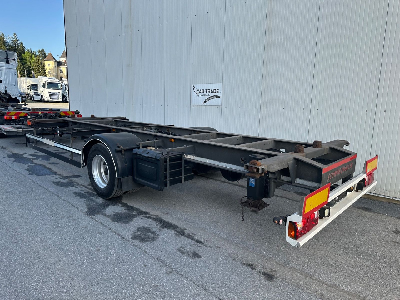 Schwarzmüller S1 11Tonnen - Containertransporter/ Wissellaadbak aanhangwagen: afbeelding 4 Schwarzmüller S1 11Tonnen - Containertransporter/ Wissellaadbak aanhangwagen: afbeelding 4