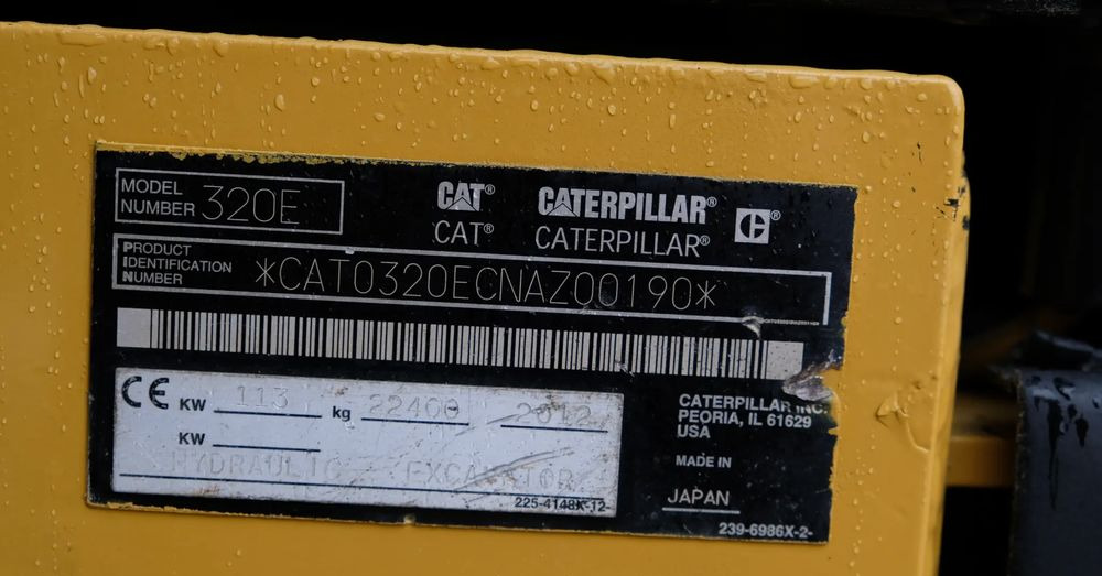 Caterpillar cat 320EL - Rupsgraafmachine: afbeelding 5 Caterpillar cat 320EL - Rupsgraafmachine: afbeelding 5